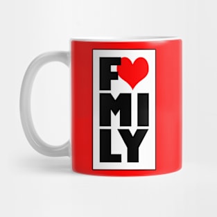 I love Family Mug
